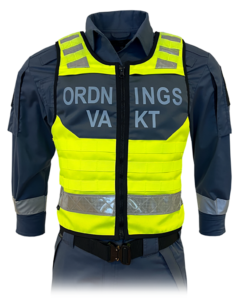 Reflexvästar för ordningsvakter