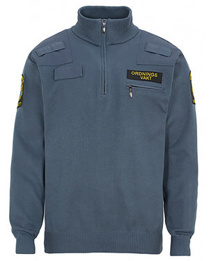 Ordningsvakt Natotröja med zip Mckinley Cubik