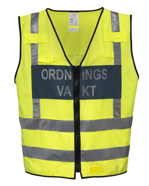 Ordningsvakt Reflexväst Gulins