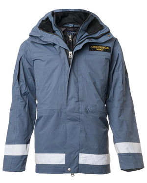 Ordningsvakt Jacka 3 i 1 Gulins