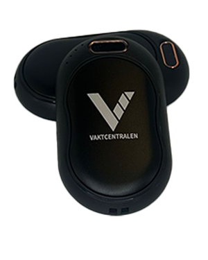 Vaktcentralen elektroniska handvärmare tvådelad