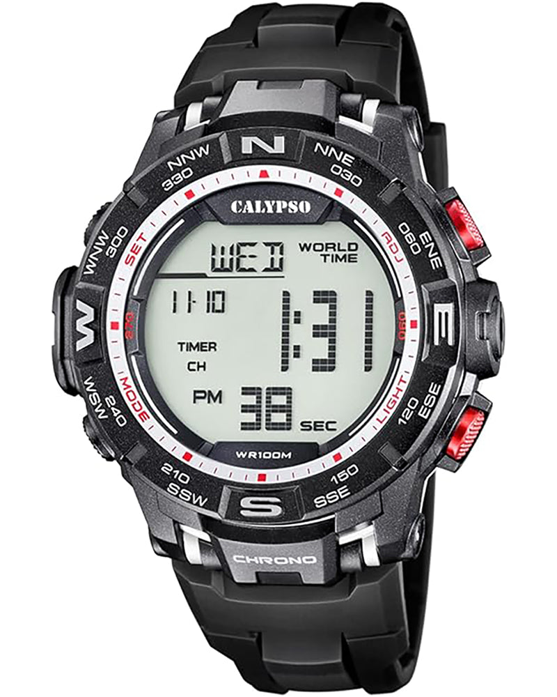 Calypso Digital Klocka K5816 Svart