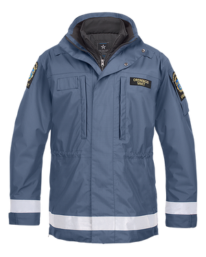 Ordningsvakt Fodrad Parkas Jacka 2-1 Texstar