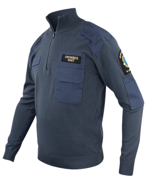 Ordningsvakt Natotröja med Zip Texstar