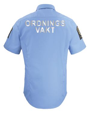 Ordningsvakt Kortärmad Skjorta Herr Texstar