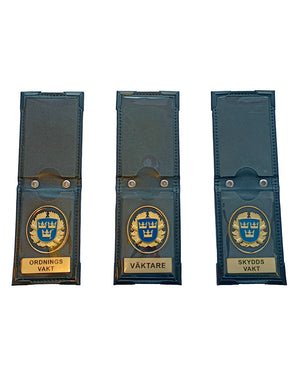 RPS ID Fodral för Ordningsvakt, Väktare, Butikskontrollant, Skyddsvakt