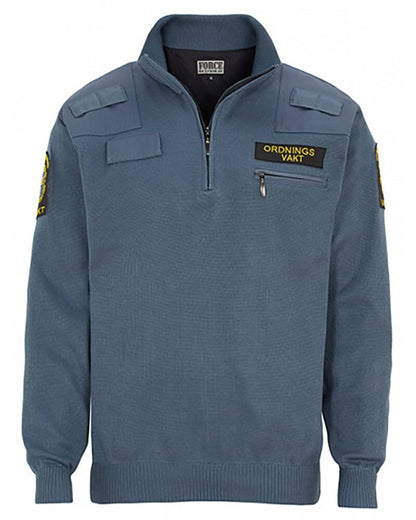 Ordningsvakt Natotröja zip med windstopper Mckinley Cubik