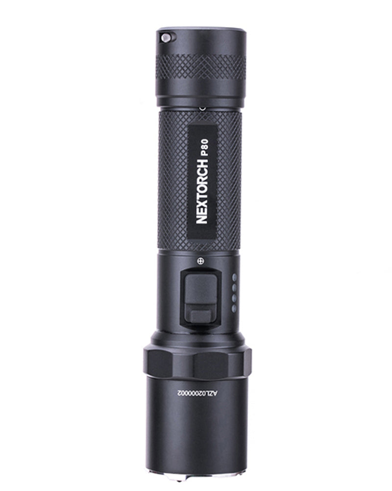 Nextorch P80 Svart Sökarlampa 1600lm laddbar