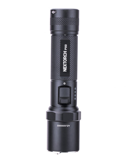 Nextorch P80 Svart Sökarlampa 1600lm laddbar
